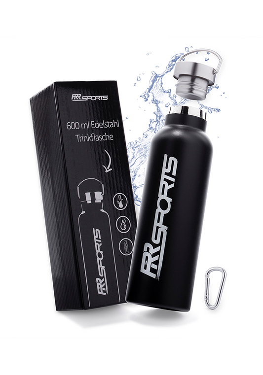 600 ml Edelstahl Trinkflasche
